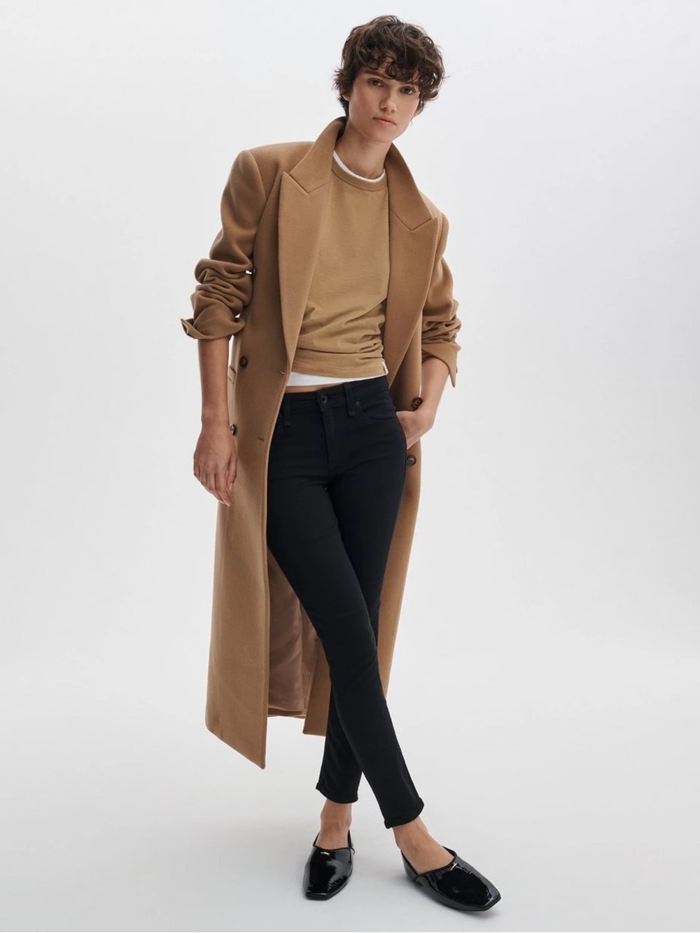 *NWT* Rag & Bone Cate Mid Rise Ankle Skinny Jeans in Black